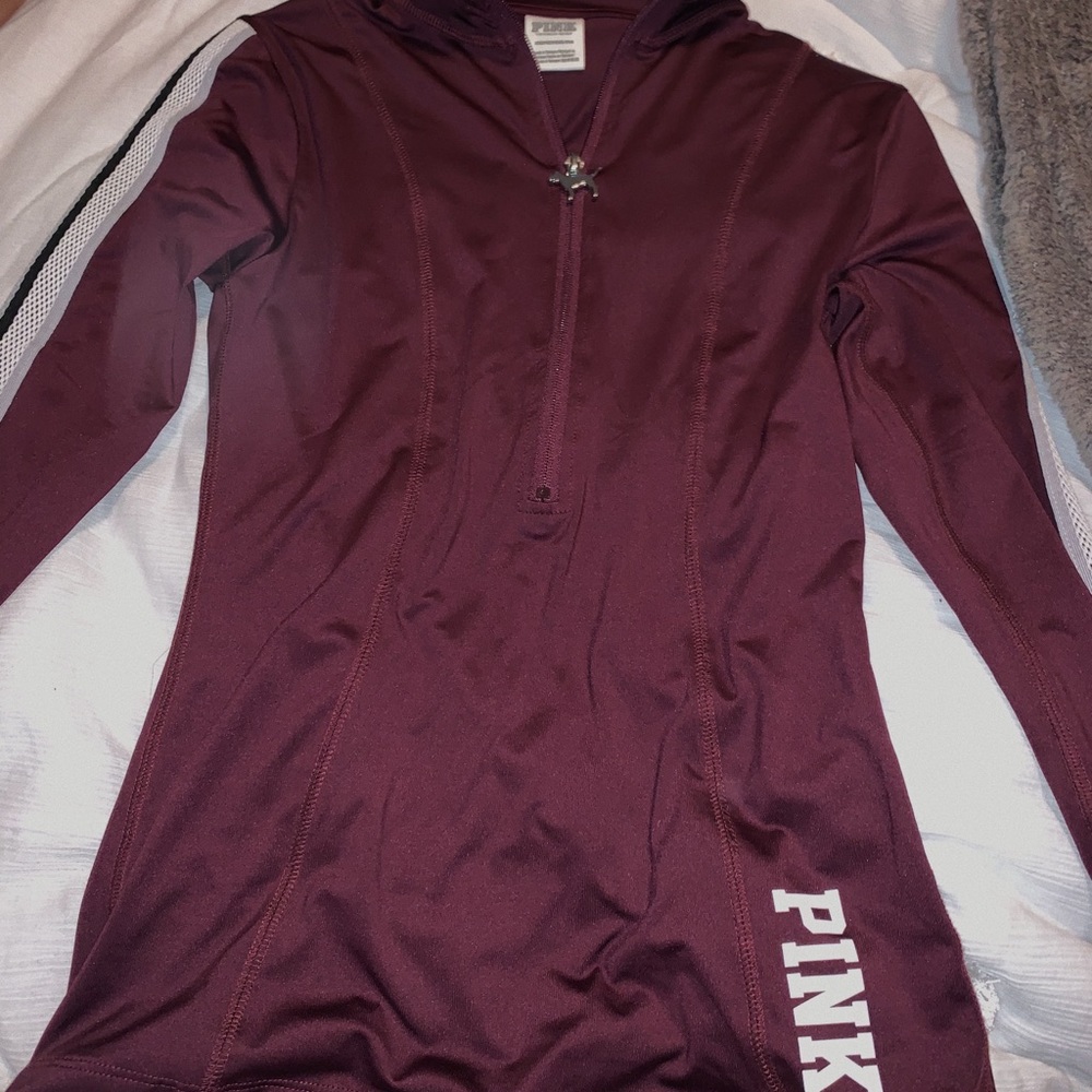 PINK long sleeve tight sweatshirt